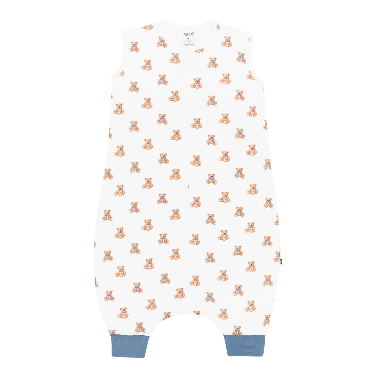 Classic Foot-Opening Sleep Bag in Teddy Bear — Teddy Bear — product view