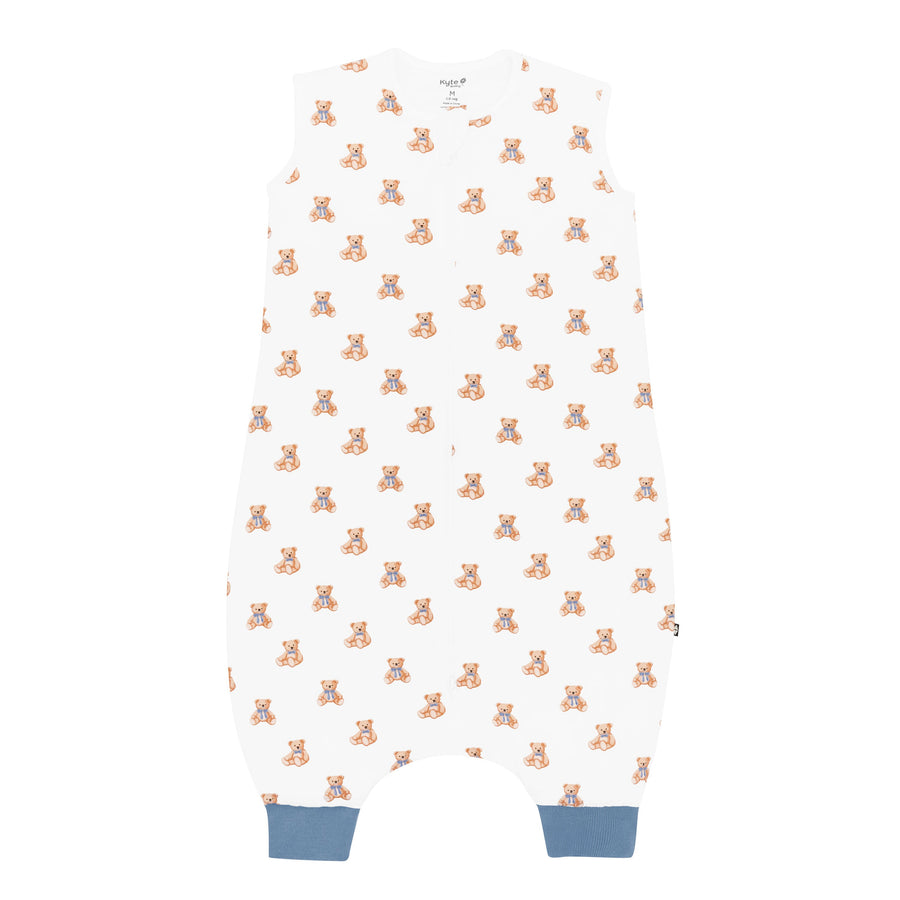 Classic Foot-Opening Sleep Bag in Teddy Bear — Teddy Bear — product view