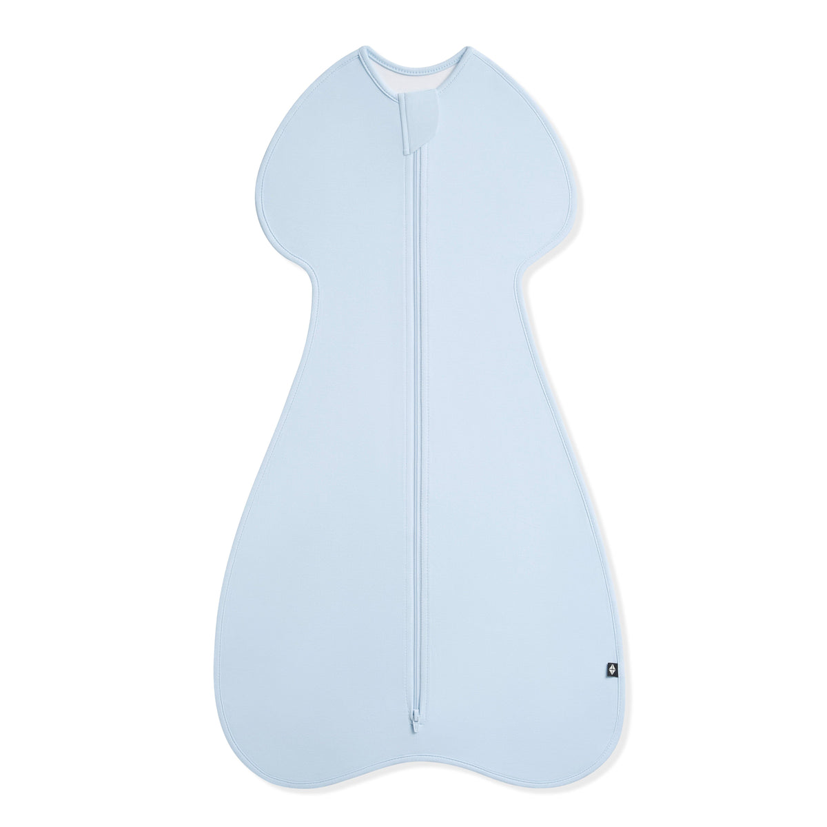 First Nights Zip Swaddle in Breeze — Breeze — product view