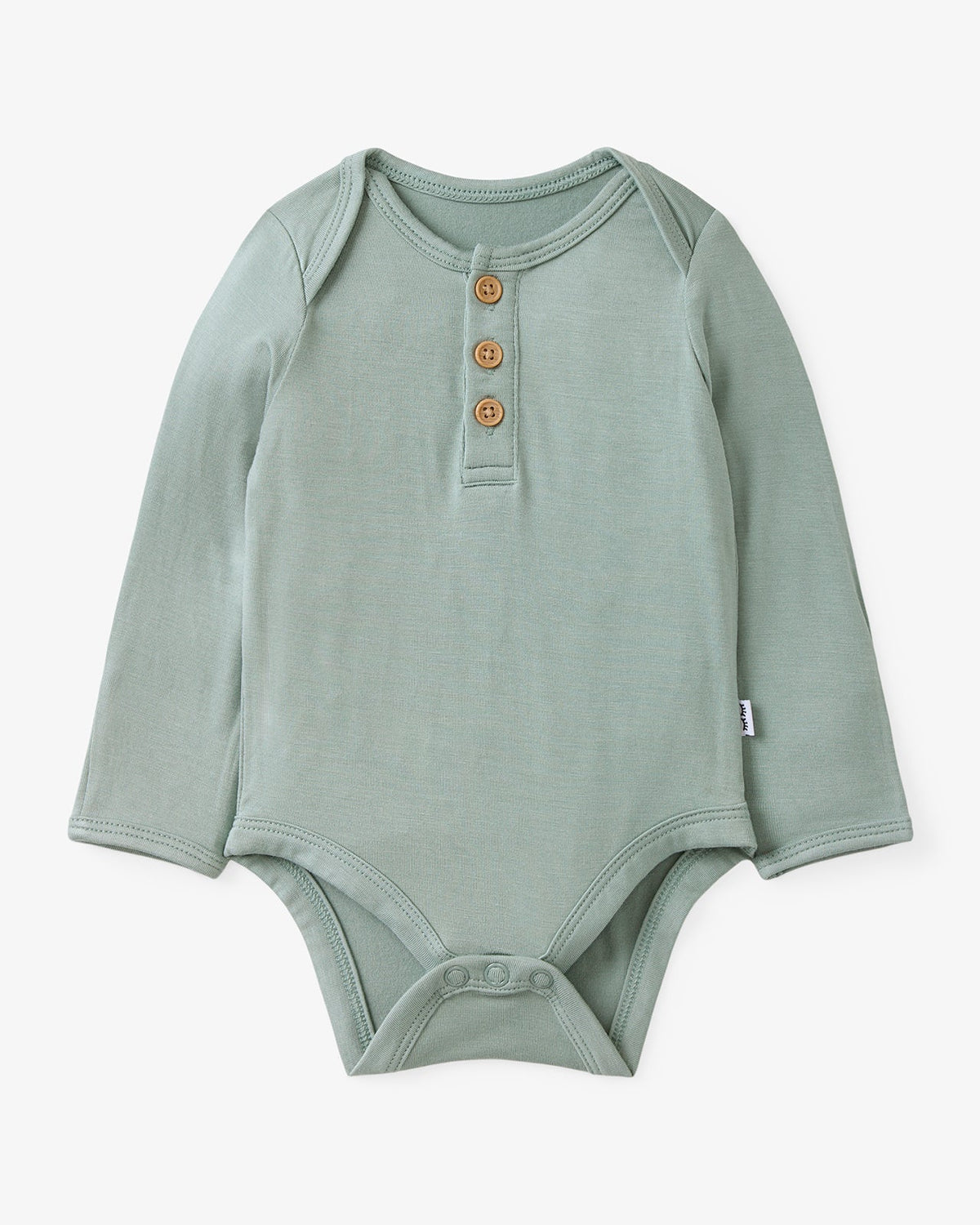 Everyday Henley Bodysuit — Willow — product view