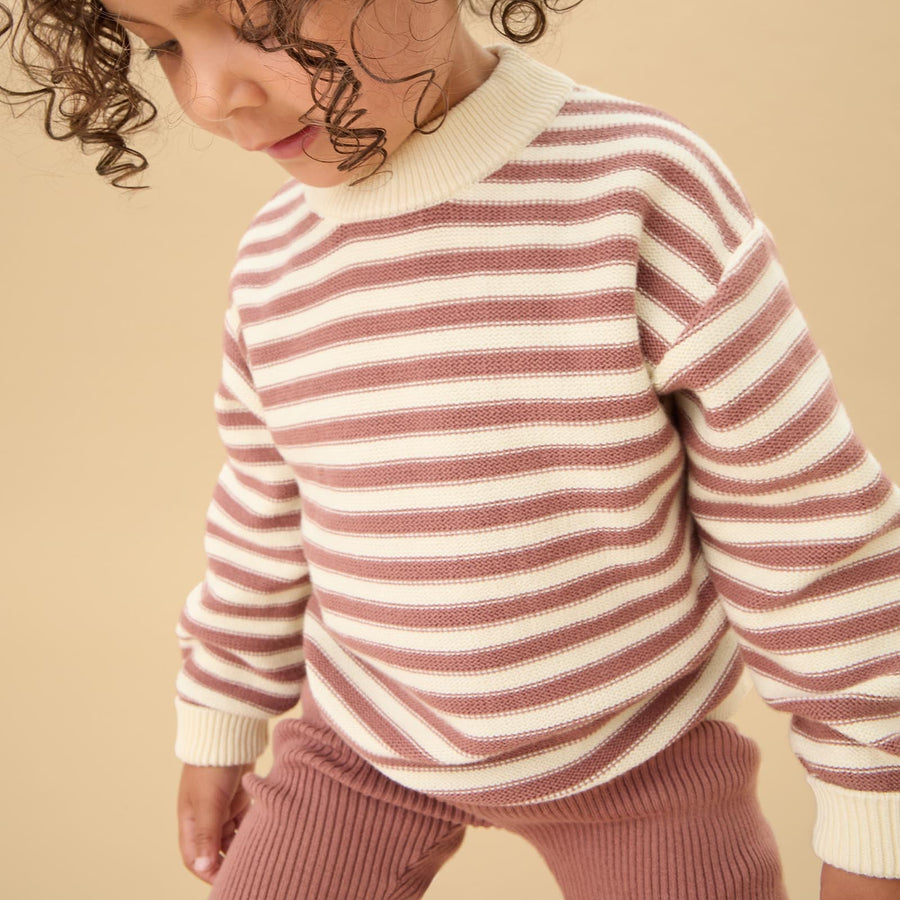 Stripe Knitted Jumper