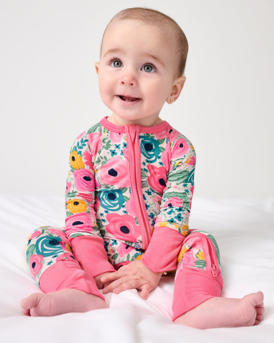 Secret Garden Zip Sleepsuit