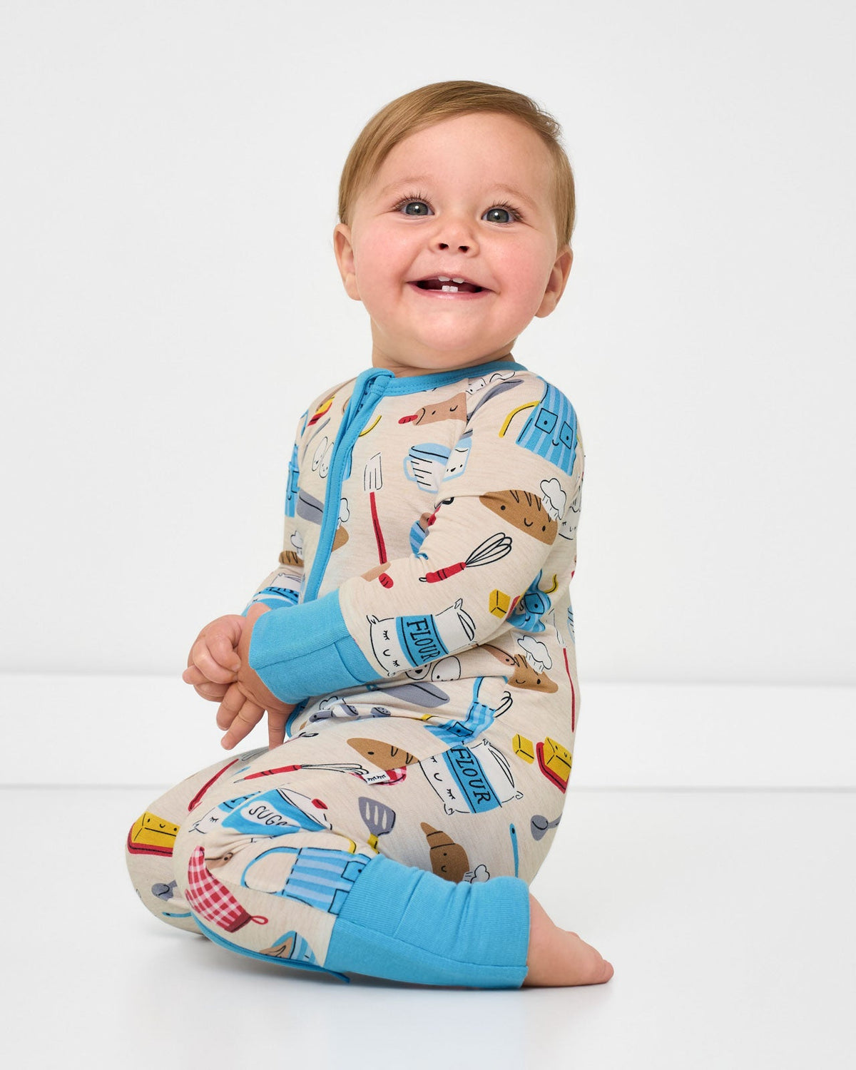 Little Chef Zip Sleepsuit — product view 3