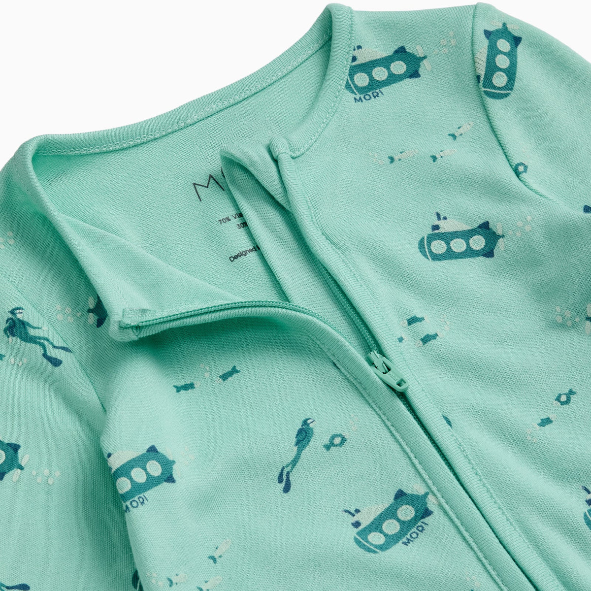 Submarine Zip Sleepsuit — product view 4