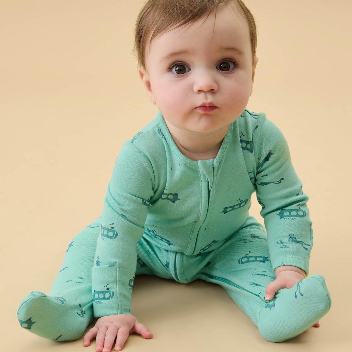 Submarine Zip Sleepsuit — product view 5